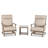 Bungalow Outdoor 3 - Piece Conversation Set