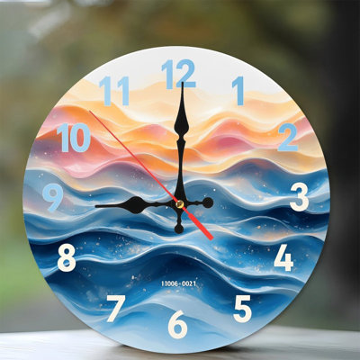 Blue Ocean Wall Clock