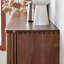 Buffet de rangement rétro et simple en bois massif-1605090904