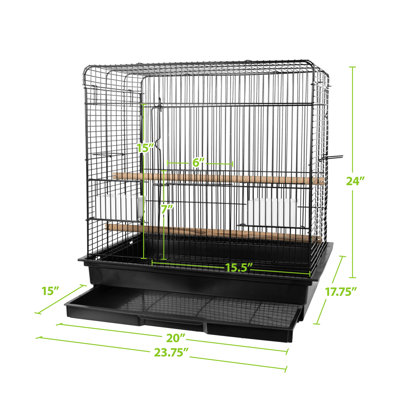 Ensemble de cage à oiseaux moyen