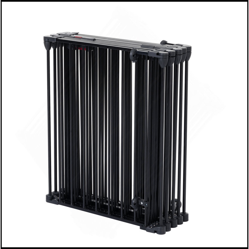 Barrière de sécurité réglable 150 po 6 panneaux de jeu en métal