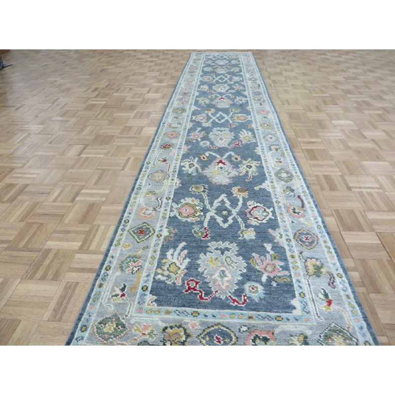 Tapis unique gris de 3 pi 1 po x 15 pi 10 po