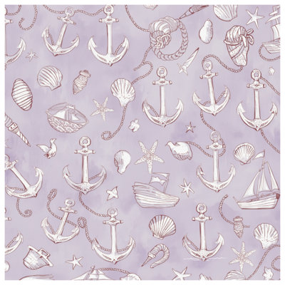 Couvertures Nautical Anchor Seashells