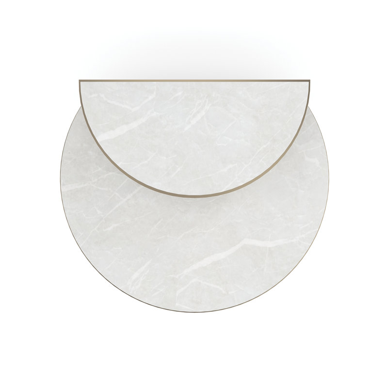 Touche' Light Stone End Table