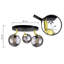 Solen Glass Ceiling Spotlight-581993106