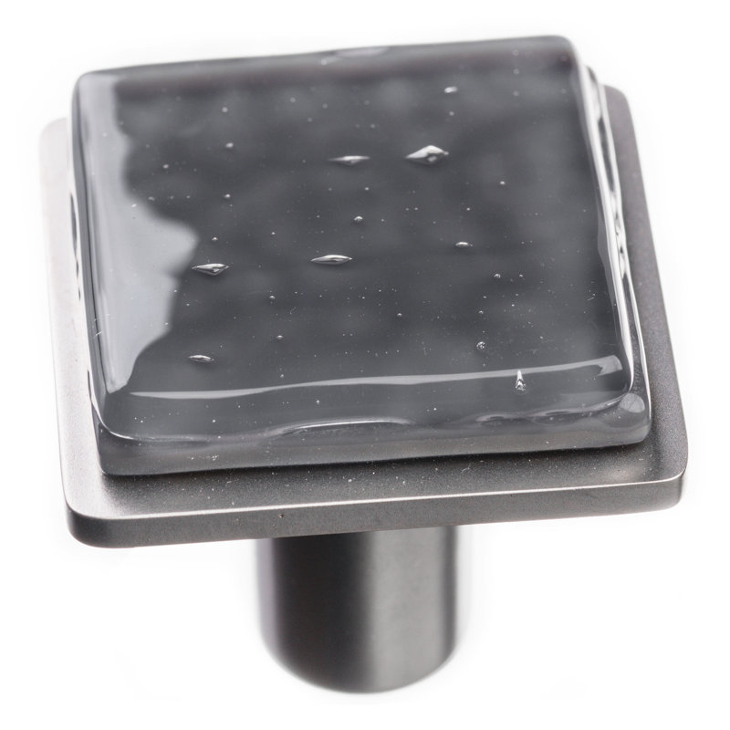 Square Knob, Satin Nickel