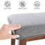 Banc rembourré en lin Modern-1262835345