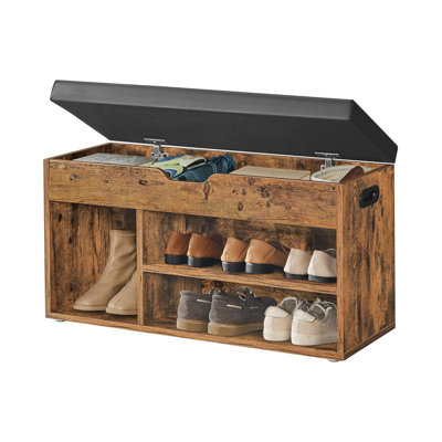 8 Pair Shoe Storage Bench