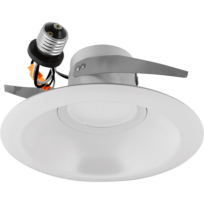 6" Brushed Nickel LED Recessed Retrofit Downlight
