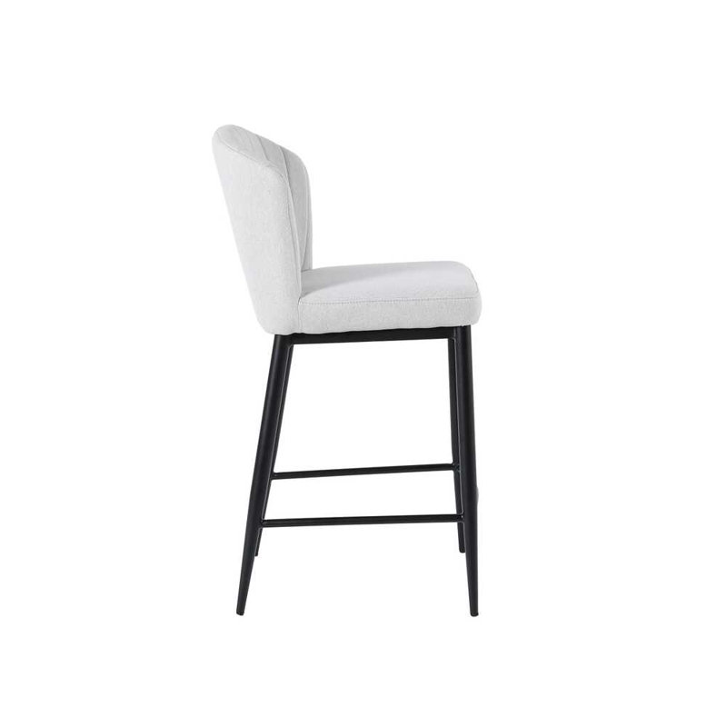 Tabouret Verlene Wave (ensemble de 2), Colombe