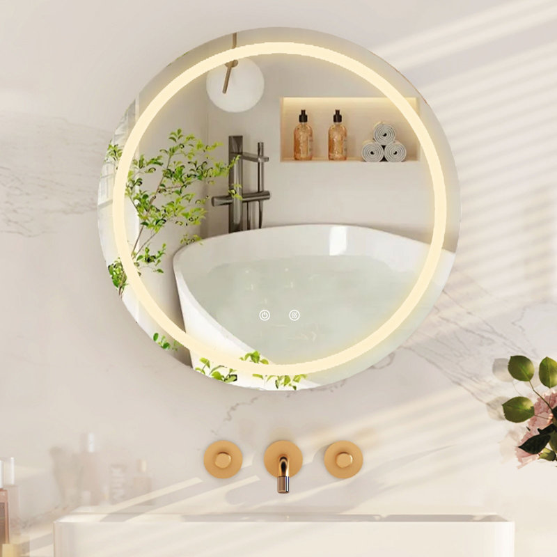 Armoire à pharmacie avec miroir 23,6 po 23,6 po Leonanie