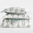 All Season Down-Alternative Reversible Comforter Set in Botanical Sage Green-5306032