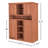 4 ft. x 2 ft. Solid Wood Lean-To Storage Shed