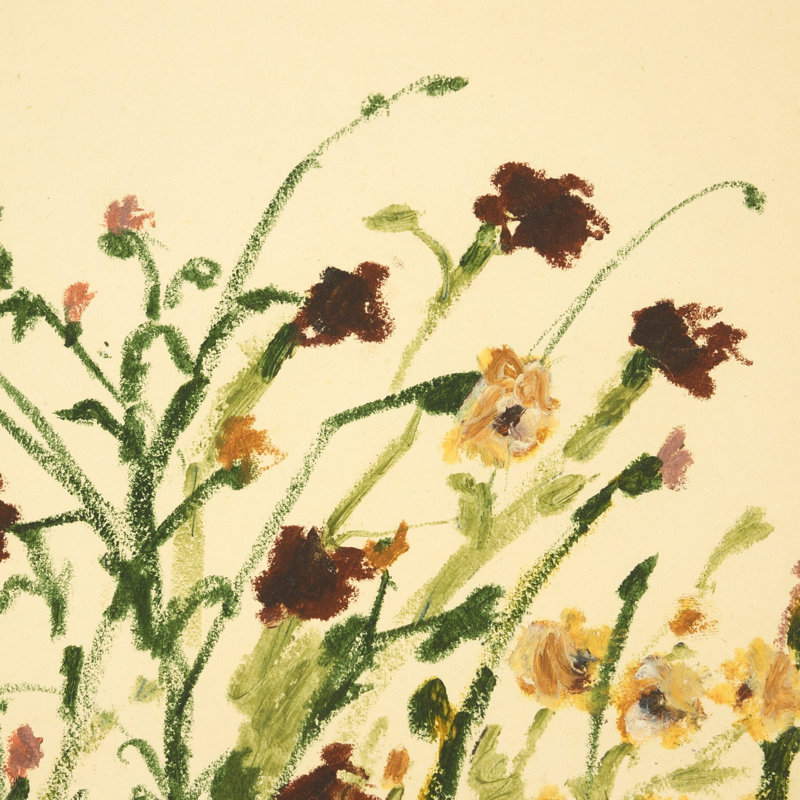 Wildflower Medley by Shaina Page, 40" H x 30" W