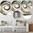 Dioselin Abstract Wall Decor on Metal-1210271254
