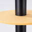 Pendant lamp PELTA 1 black/beige-833161487