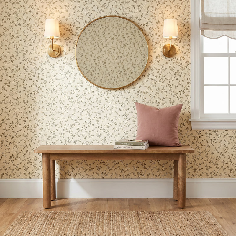 Thea Solid Wood Bench