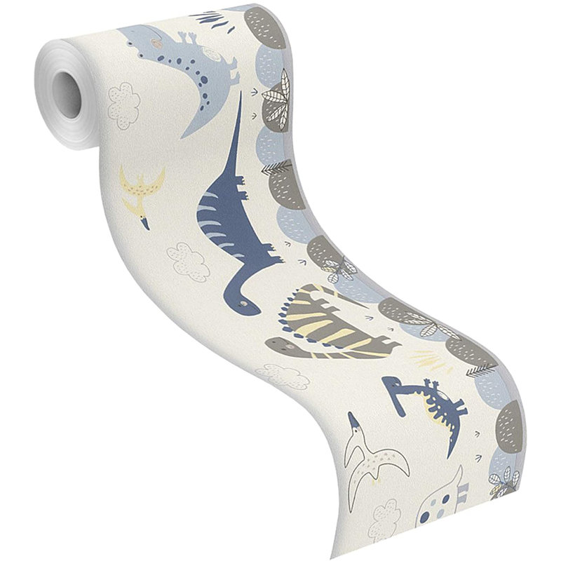 Kepley 10.05m x 53cm Matte Wallpaper Roll, Blue