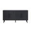 Buffet cannelé gris anthracite de 65 po Jodie-750091696