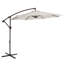 Parasol en porte-à-faux décalé en acier avec manivelle 120 po Haque-1867931860-1848393006
