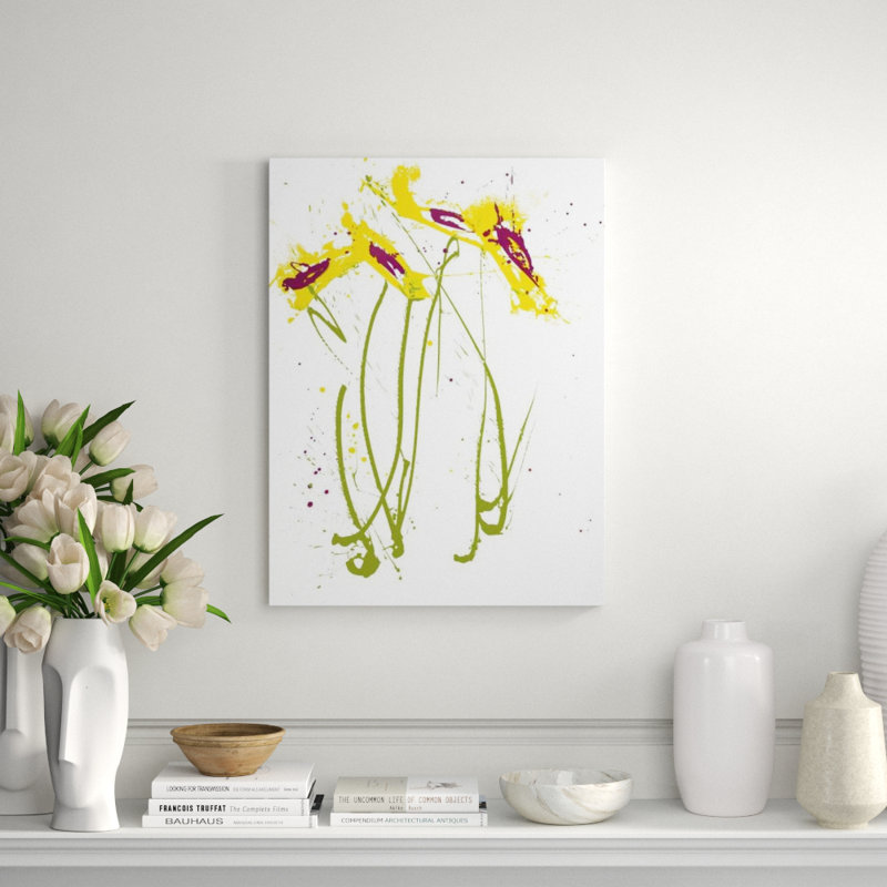 Gestural Florals IV Print by Paul Ngo, Outdoor, 32" H x 24" W