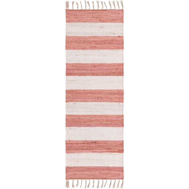 Clerestory Cotton Striped Indoor Rug, Runner 2'2" x 6'1"