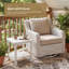 Table d'appoint carrée 16 po Hdpe Adirondack, table de bout résistante aux intempéries avec tablette de rangement-25645927