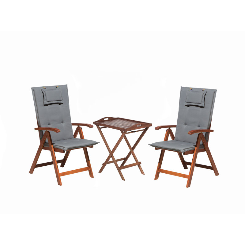 Hilmont 2 Seater Bistro Set with Cushions