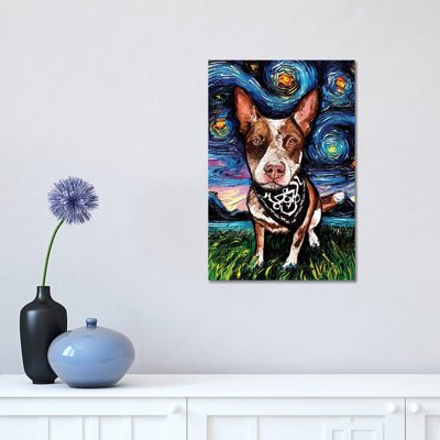 " Red Heeler Night " by Aja Trier