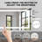 Frameless Anti-fog Led Bathroom Mirror With Frontlight And Backlight, 3 Colors Dimmable Vanity Mirror-1146615476