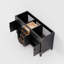 Meuble-lavabo double l 60 po x P 22 po Laurel-104922135