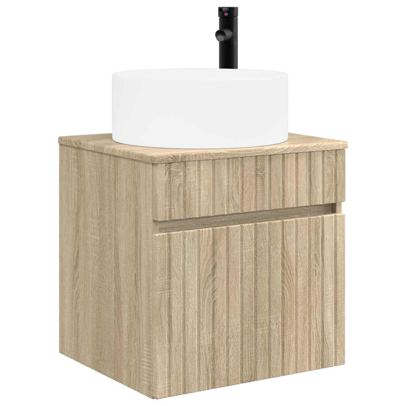 490 mm Bathroom Vanity, Sonoma Oak