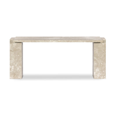 Romano 73'' W Marble Console Table