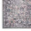 Tapis oriental gris en polyester lavable à la machine Lyiah-93874858