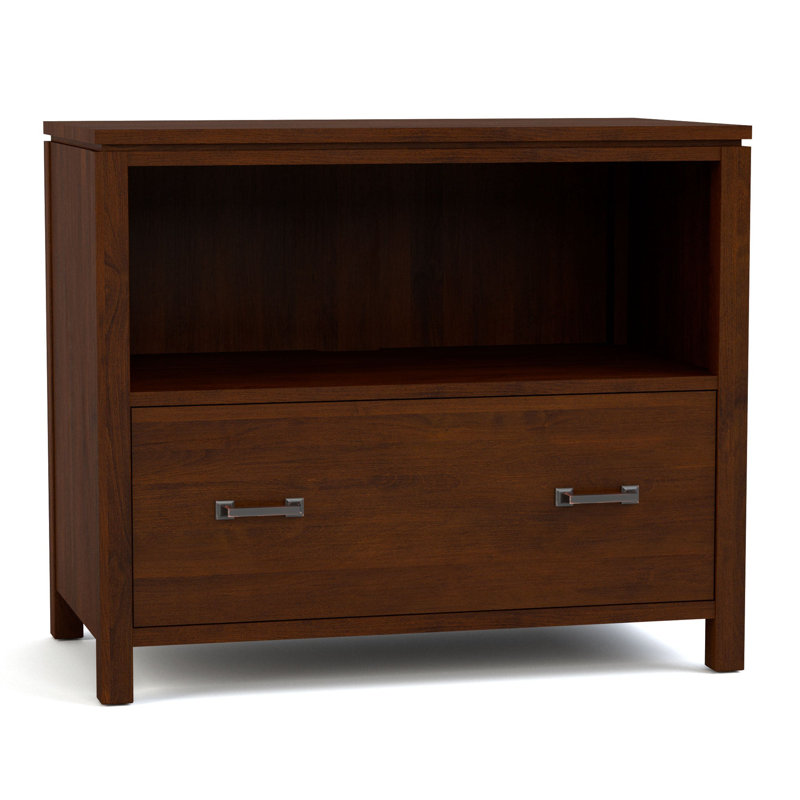Dwyer One-Drawer File, Bronze