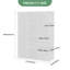 Armoire de rangement modulaire, organisateur empilable en plastique à 12 cubes avec portes - Panneaux imperméables - Assemblage facile - pour vestibule / garde-robe / chambre