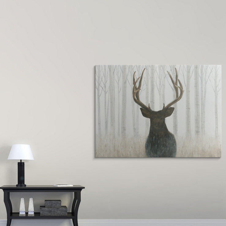 «Into the Forest» par Ieuan, reproduction d'art, H 17 po x l 24 po x p 1,5 po, Toile