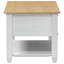 Solid Wood Coffee Table with Storage-842925321