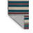 Washable Sapphire Light Gray Striped Area Rug-1974499128