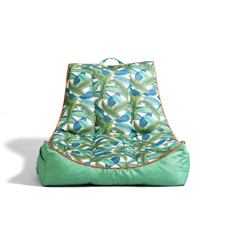 Big Joe Captains Pool Float, Green Tropical Palm