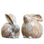 August Grove Stodghill 2 Piece Resin Rabbit Set