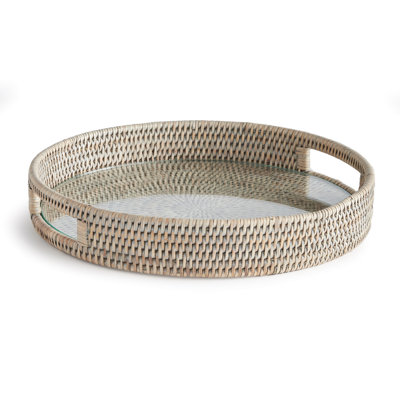 Amaranta Rattan Tray