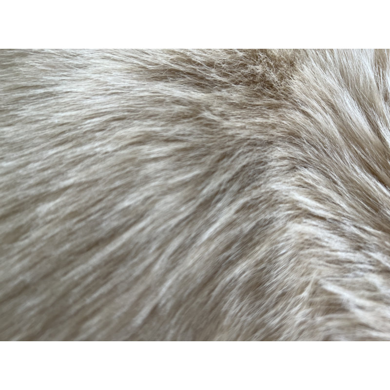 Mar Vista Faux Sheepskin Indoor Rug, Rectangle 1'6" x 2'6"