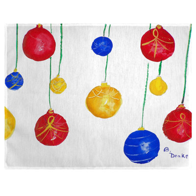 Francesca Polyester Abstract Rectangle Placemat