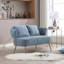 Causeuse en tissu Donneta Boucle-385583250