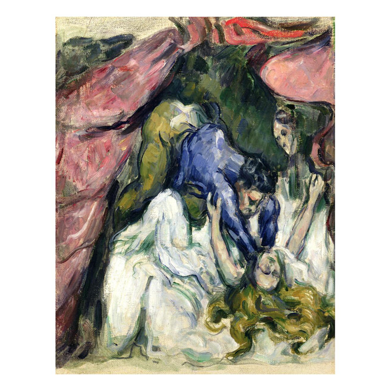 «The Strangled Woman» par Paul Cézanne, impression giclée, H 28 po x l 22 po