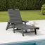 Chaise longue simple inclinable Laguna