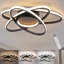 1-Light 66cm LED Integrated Flush Mount-1530463836