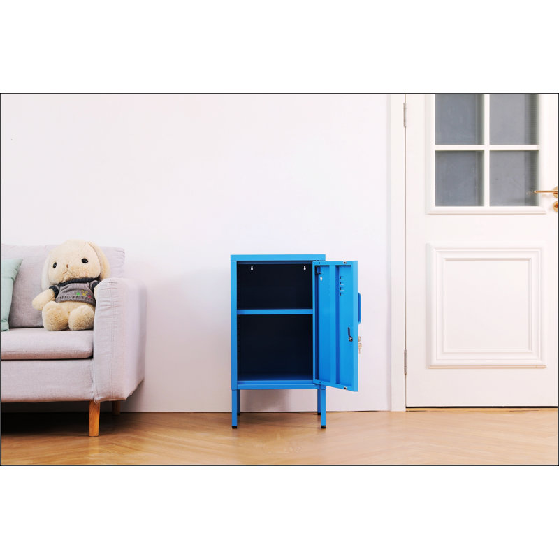 Armoire de rangement en métal durable et multifonctionnelle avec une construction en acier robuste et un intérieur spacieux pour une vie organisée