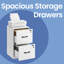 41cm Wide 2 -Drawer File Cabinet